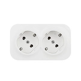 Блок розеточный Quteo 2 x 2К+З со шторками 16A - 250В~ IP20 белый 782237 Legrand Блок розеточный Quteo 2 x 2К+З со шторками 16A - 250В~ IP20 белый 782237 Legrand