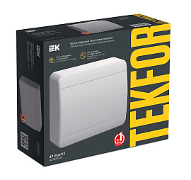 Бокс пластиковый ЩРН-П-12 IP41 навесной TEKFOR бел. дверь 240х290х102 TF5-KP13-N-12-41-K01-K01 /уп.1шт/ IEK Бокс пластиковый ЩРН-П-12 IP41 навесной TEKFOR бел. дверь 240х290х102 TF5-KP13-N-12-41-K01-K01 /уп.1шт/ IEK