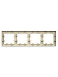 Рамка 4-я алюминий BRITE РУ-4-БрА BR-M42-K47 IEK Рамка 4-я алюминий BRITE РУ-4-БрА BR-M42-K47 IEK