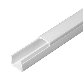 Кабель-канал ПР 16х16 (L=2м) PR.0616161 белый Промрукав Кабель-канал ПР 16х16 (L=2м) PR.0616161 белый Промрукав