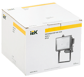 Прожектор галогеновый уличный 500Вт ИО500 черный R7s IP54 LPI01-1-0500-K02 IEK Прожектор галогеновый уличный 500Вт ИО500 черный R7s IP54 LPI01-1-0500-K02 IEK