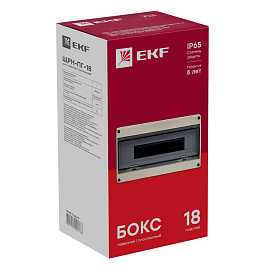 Бокс пластиковый КМПн-18 IP65 навесной ЩРН-Пг PROxima pb65-n-pg-18 EKF Бокс пластиковый КМПн-18 IP65 навесной ЩРН-Пг PROxima pb65-n-pg-18 EKF