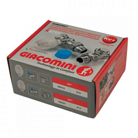 Комплект термостатический (2 клапана и головка) угловой 3/4" Giacomini R470FX054 Комплект термостатический (2 клапана и головка) угловой 3/4" Giacomini R470FX054