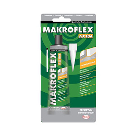 МАКРОФЛЕКС/Makroflex AX104 герметик силиконовый универсальный белый (85мл) 1893987 МАКРОФЛЕКС/Makroflex AX104 герметик силиконовый универсальный белый (85мл) 1893987