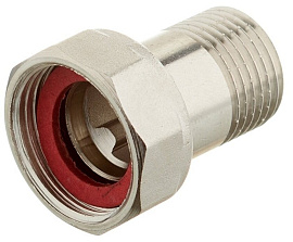 Полусгон прямой с накидной гайкой 3/4"x1/2" ВР/НР VTr.613.N.0504 VALTEC Полусгон прямой с накидной гайкой 3/4"x1/2" ВР/НР VTr.613.N.0504 VALTEC