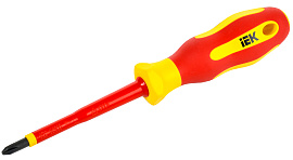 Отвертка диэлектрическая PH2х100 Т2 ARMA2L 5  A2L5-SC30-T2-PH-20-100 IEK Отвертка диэлектрическая PH2х100 Т2 ARMA2L 5  A2L5-SC30-T2-PH-20-100 IEK