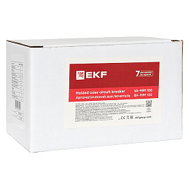 Выключатель автоматический 100А 3П трехполюсный ВА-99М 100/100А 3P 35кА тип AC IP30  mccb99-100-100m EKF Выключатель автоматический 100А 3П трехполюсный ВА-99М 100/100А 3P 35кА тип AC IP30  mccb99-100-100m EKF