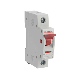 Выключатель нагрузки 63А 1П однополюсный  YON max MSD-1P63 DKC Выключатель нагрузки 63А 1П однополюсный  YON max MSD-1P63 DKC