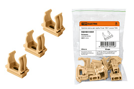 Крепеж-клипса для трубы 16мм "ЭКО" сосна SQ0405-0051 TDM Крепеж-клипса для трубы 16мм "ЭКО" сосна SQ0405-0051 TDM