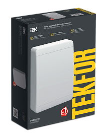 Бокс пластиковый ЩРН-П-24 IP41 навесной TEKFOR бел. дверь 385х290х102 TF5-KP13-N-24-41-K01-K01 /уп.1шт/ IEK Бокс пластиковый ЩРН-П-24 IP41 навесной TEKFOR бел. дверь 385х290х102 TF5-KP13-N-24-41-K01-K01 /уп.1шт/ IEK