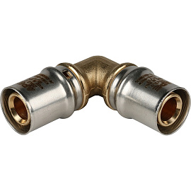 Пресс-фитинг угольник 20х20 STOUT SFP-0009-002020 Пресс-фитинг угольник 20х20 STOUT SFP-0009-002020