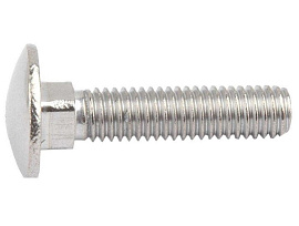 Винт мебельный с квадратным подголовником  DIN603 М10х100 цинк Винт мебельный с квадратным подголовником  DIN603 М10х100 цинк