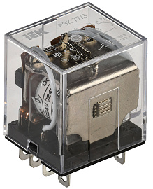 Реле промежуточное РЭК77/3(LY3) 10А 24В DС RRP10-3-10-024D IEK Реле промежуточное РЭК77/3(LY3) 10А 24В DС RRP10-3-10-024D IEK