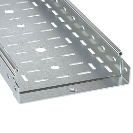 Лоток перфорированный металлический 100х50 L3000 толщина 1,5 мм, горячеоцинкованный 3526215HDZ DKC Лоток перфорированный металлический 100х50 L3000 толщина 1,5 мм, горячеоцинкованный 3526215HDZ DKC