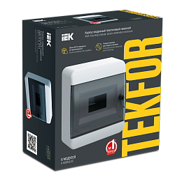 Бокс пластиковый ЩРН-П- 8 IP41 навесной TEKFOR черн. прозр. дверь 240х218х102 TF5-KP12-N-08-41-K01-K03 /уп.4шт/ IEK Бокс пластиковый ЩРН-П- 8 IP41 навесной TEKFOR черн. прозр. дверь 240х218х102 TF5-KP12-N-08-41-K01-K03 /уп.4шт/ IEK