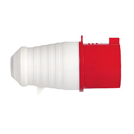 Вилка кабельная силовая переносная 024 3Р+РЕ 32А 380В IP44 (ps-024-32-380) EKF Вилка кабельная силовая переносная 024 3Р+РЕ 32А 380В IP44 (ps-024-32-380) EKF