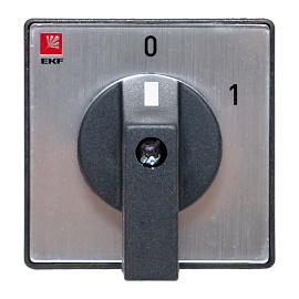 Кулачковый переключатель ПК-1-11 25А 1P "0-1" EKF PROxima Кулачковый переключатель ПК-1-11 25А 1P "0-1" EKF PROxima