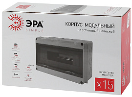 Бокс пластиковый КМПн-15 IP65 навесной Б0046407 ЭРА Бокс пластиковый КМПн-15 IP65 навесной Б0046407 ЭРА