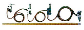 Заземление переносное ЗПП-15Н РУ-15кВ (25 мм2)+штанга ШЗП Заземление переносное ЗПП-15Н РУ-15кВ (25 мм2)+штанга ШЗП