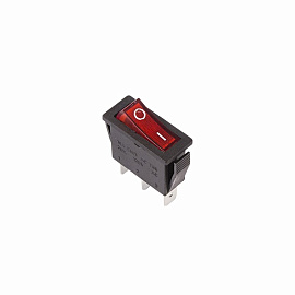 Выключатель клавишный 250V 15А (3с) ON-OFF красный с подсветкой (RWB-404, SC-791, IRS-101-1C) 36-2210 REXANT Выключатель клавишный 250V 15А (3с) ON-OFF красный с подсветкой (RWB-404, SC-791, IRS-101-1C) 36-2210 REXANT