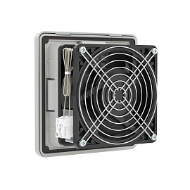 DKC R5RV12230 Вентилятор с решеткой и фильтром, 44/46 м3/ч, 230В DKC R5RV12230 Вентилятор с решеткой и фильтром, 44/46 м3/ч, 230В