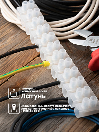 Колодка клеммная 25 mm 60А  (plc-KK-25-60)  EKF Колодка клеммная 25 mm 60А  (plc-KK-25-60)  EKF