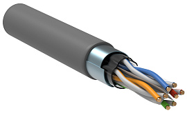 Витая пара экранированная F/UTP кат.6 4x2x0,57 (23 AWG) PVC Серая одножильная внутренняя LC1-C604-311 ITK Витая пара экранированная F/UTP кат.6 4x2x0,57 (23 AWG) PVC Серая одножильная внутренняя LC1-C604-311 ITK