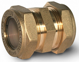 Муфта обжим д/нерж.трубы латунь 15мм Stahlmann SSWL15/150BEF Муфта обжим д/нерж.трубы латунь 15мм Stahlmann SSWL15/150BEF