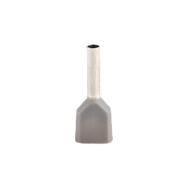 Наконечник НШВИ(2)  0.75-8 штыревой втулочный изолированный двойной (уп 50шт) EKF nhvi2-0.75-8 /10 уп/ Наконечник НШВИ(2)  0.75-8 штыревой втулочный изолированный двойной (уп 50шт) EKF nhvi2-0.75-8 /10 уп/