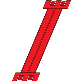 Фиксатор кабеля TR-ER 100 код 07714R DKC Фиксатор кабеля TR-ER 100 код 07714R DKC