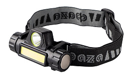 Фонарь светодиодный   3Вт COB+SMD AccuFH5-L3W/L3W налобный аккумулятор с USB 2 режима IP44 .5031241 ФАZА Фонарь светодиодный   3Вт COB+SMD AccuFH5-L3W/L3W налобный аккумулятор с USB 2 режима IP44 .5031241 ФАZА