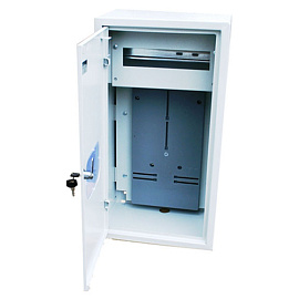 Щит монтажный ЩРУ-3н-12зо замок, окно, глубина 220мм Элма Щит монтажный ЩРУ-3н-12зо замок, окно, глубина 220мм Элма