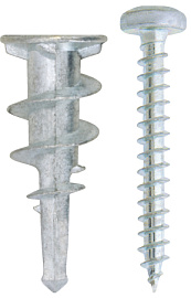 Анкер для гипрока "DRIVA" TRZ металлический с шурупом FRIULSIDER FR_7500601303000 Анкер для гипрока "DRIVA" TRZ металлический с шурупом FRIULSIDER FR_7500601303000