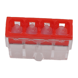 Клемма СМК 4 проводника 0,5-2,5 мм.кв 773-514 с пастой NVO303020100009 Turmalion Клемма СМК 4 проводника 0,5-2,5 мм.кв 773-514 с пастой NVO303020100009 Turmalion