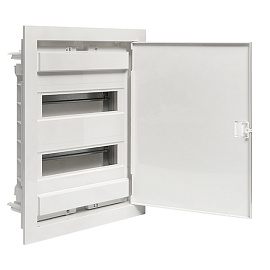 Встраиваемый силовой щит "Nova" 24 мод. с пластик. дверью IP40 ( nv-pb-pd-2) EKF Proxima Встраиваемый силовой щит "Nova" 24 мод. с пластик. дверью IP40 ( nv-pb-pd-2) EKF Proxima