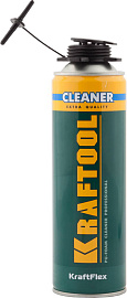 Очиститель монтажной пены "PREMIUM CLEANER", 500 мл, 41189_z01  KRAFTOOL Очиститель монтажной пены "PREMIUM CLEANER", 500 мл, 41189_z01  KRAFTOOL