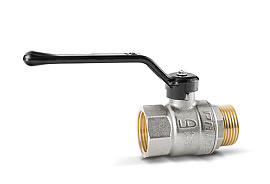 Кран шаровой латунный для воды Ду25мм 1" ВР/НР рычаг LD Pride 47.25.В-Н.Р Кран шаровой латунный для воды Ду25мм 1" ВР/НР рычаг LD Pride 47.25.В-Н.Р