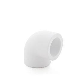 Угольник PPR полипропилен  20 угол 90° вн/вн PN25 белый, РосТурПласт 10830 Угольник PPR полипропилен  20 угол 90° вн/вн PN25 белый, РосТурПласт 10830