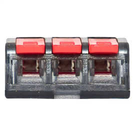 Строительно-монтажная клемма СМК 221-413 3 отверстия 0.2-4.0 мм2 (plc-smk-221-413) EKF PROxima Строительно-монтажная клемма СМК 221-413 3 отверстия 0.2-4.0 мм2 (plc-smk-221-413) EKF PROxima