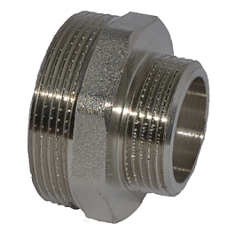 Ниппель латунный переходной 1 1/4"х1" Ниппель латунный переходной 1 1/4"х1"