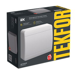 Бокс пластиковый ЩРН-П-12 IP41 навесной TEKFOR бел. дверь 240х290х102 TF5-KP13-N-12-41-K01-K01 /уп.1шт/ IEK Бокс пластиковый ЩРН-П-12 IP41 навесной TEKFOR бел. дверь 240х290х102 TF5-KP13-N-12-41-K01-K01 /уп.1шт/ IEK