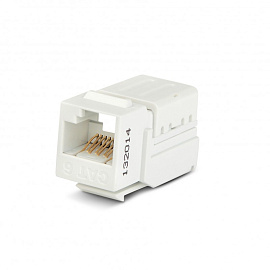 Hyperline KJNE-8P8C-C6-90-WH Вставка Keystone Jack RJ-45(8P8C), категория 6, 110 IDC, заделка с помощью NE-TOOL, белая Hyperline KJNE-8P8C-C6-90-WH Вставка Keystone Jack RJ-45(8P8C), категория 6, 110 IDC, заделка с помощью NE-TOOL, белая