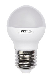 Лампа светодиодная    9Вт Е27 G45 5000К 820Лм матовая 220В Шар PLED-SP .2859662A Jazzway Лампа светодиодная    9Вт Е27 G45 5000К 820Лм матовая 220В Шар PLED-SP .2859662A Jazzway