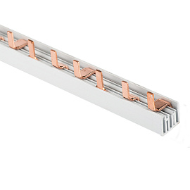 Шина соединительная  PIN для трехфазной нагрузки  63А 54 модуля  (pin-03-63) / EKF Шина соединительная  PIN для трехфазной нагрузки  63А 54 модуля  (pin-03-63) / EKF