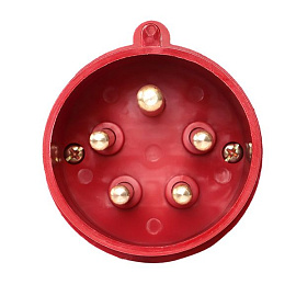 Вилка кабельная силовая переносная 025 3Р+РЕ+N 32А 380В IP44 (ps-025-32-380) EKF Вилка кабельная силовая переносная 025 3Р+РЕ+N 32А 380В IP44 (ps-025-32-380) EKF