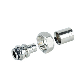 Переходник с накидной гайкой 20х2.8 -G 3/4" Евроконус, c гильзой в комплекте 4939 SANEXT Переходник с накидной гайкой 20х2.8 -G 3/4" Евроконус, c гильзой в комплекте 4939 SANEXT