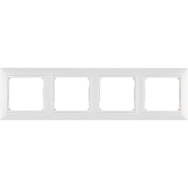 Рамка для розеток и выключателей 4 поста Valena скрытой установки горизонтальная белый 774454 Legrand Рамка для розеток и выключателей 4 поста Valena скрытой установки горизонтальная белый 774454 Legrand
