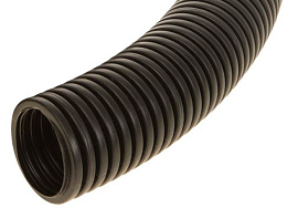 Труба гофрированная ПНД 16 мм строительная безгалогенная (HF) с протяжкой черная PR.021651 Строитель Труба гофрированная ПНД 16 мм строительная безгалогенная (HF) с протяжкой черная PR.021651 Строитель