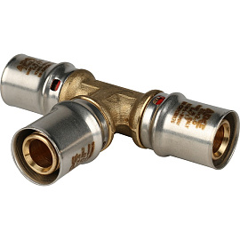 Пресс-фитинг тройник 20х20х20 STOUT SFP-0006-202020 Пресс-фитинг тройник 20х20х20 STOUT SFP-0006-202020