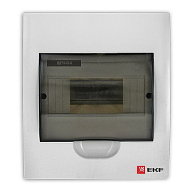 Бокс пластиковый ЩРН-П- 6 IP41 навесной PROxima 200х148х95 pb40-n-6 EKF Бокс пластиковый ЩРН-П- 6 IP41 навесной PROxima 200х148х95 pb40-n-6 EKF